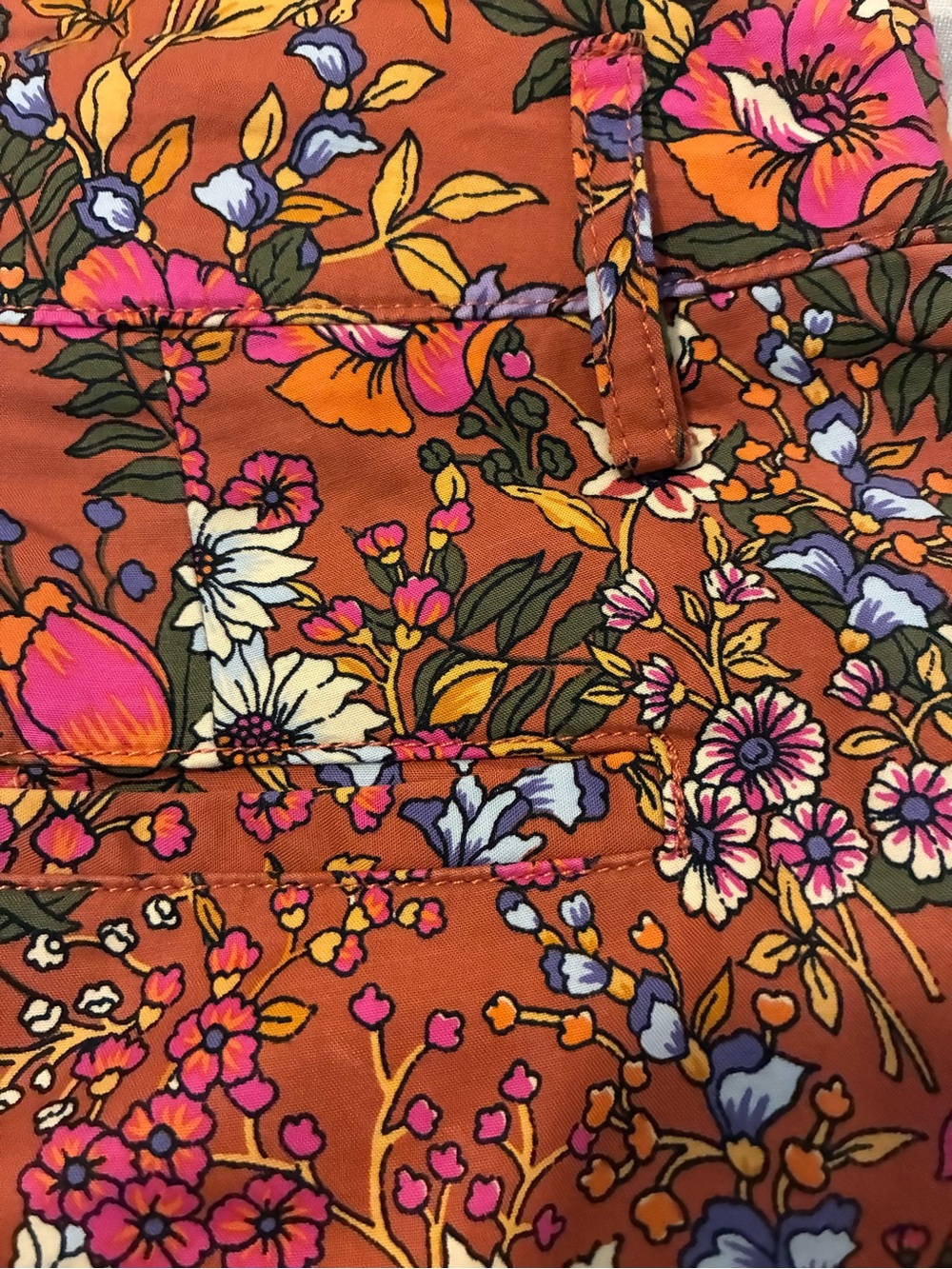 Anthropologie Maeve Flower Power Wide-Leg Pants - Picture 14 of 14